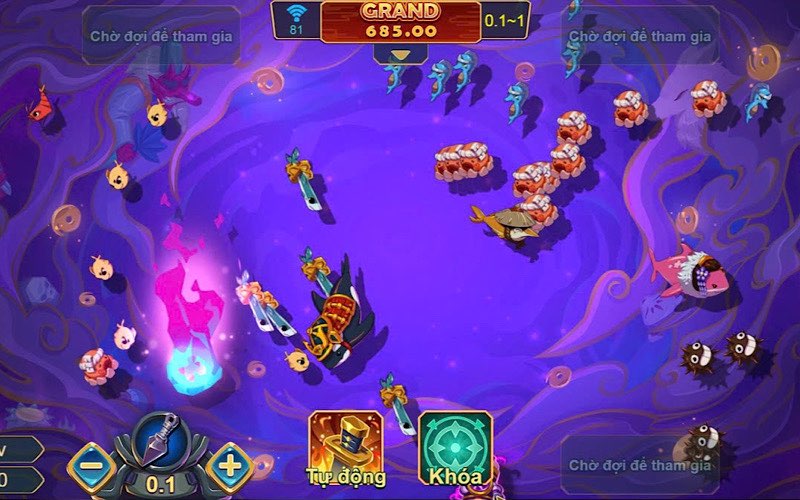 Chinh phục đại dương cùng Bắn cá đổi thưởng